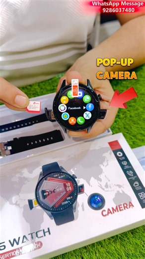 Best Smartwatch Camera With Sim Testing 👌🔥 #shorts #trending #watch