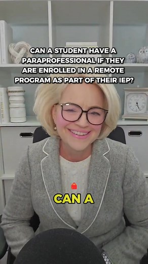 If a student is learning remotely but still needs support, can a para be part of the IEP? Here's what to consider when services go beyond the classroom. #SpecialEducationBoss #RemoteLearningSupport #IEPServices #ParaprofessionalSupport #FAPE #IEPRights #ParentAdvocacy #SpecialEdOnline | Special Education Academy