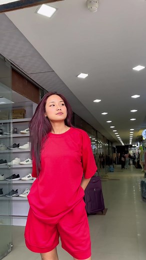 Oversized shorts set #kuntungwardrobe