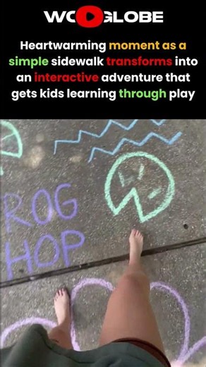 Kids Can't Get Enough of This Interactive Chalk Learning Game