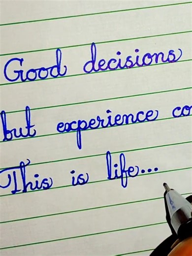 Neat and clean straight cursive handwriting for all age groups | fair cursive writing #cursive #art