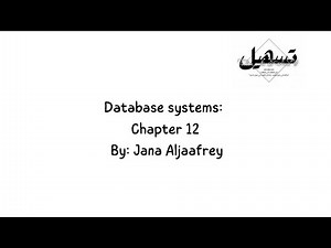 Database Systems: Chapter 12 | by Jana￼￼