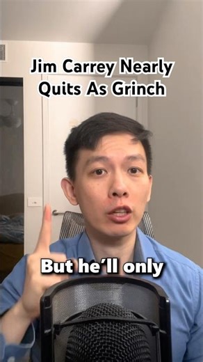 Jim Carrey Nearly Quits As Grinch #shorts #facts