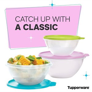 9.2K views · 119 reactions | Whether you’re making lunch or dinner, Classic Wonderlier® Bowls are always a winner. Get these longtime favorites for a short time only. Shop U.S. - https://bit.ly/33W22Yn Shop CA - https://bit.ly/2HnwMb0 | Tupperware U.S. & Canada | Facebook