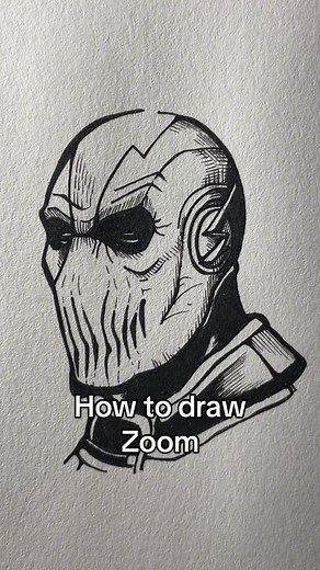How to Draw Zoom from The Flash: Easy Tutorial