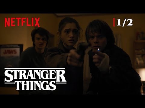 Jonathan, Nancy & Steve Vs The Demogorgon | Stranger Things 1 | EP8 | 1/2 | Netflix | (HD)