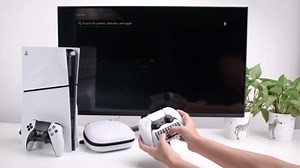 Wireless Keyboard for PS5/PS5 Pro Controller, Bluetooth 3.0 Mini Chatpad Message Game Keyboard Keypad Built-in Speaker with 3.5mm Audio Jack for Messaging and Gaming Live Chat, for Playstation 5