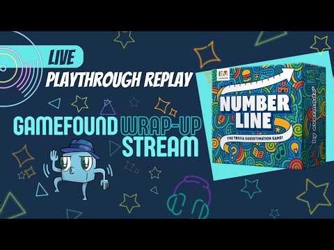 Number Line Live Replay - Gamefound Wrap Up Party