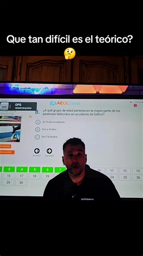 Dificultades del Examen Teórico en España