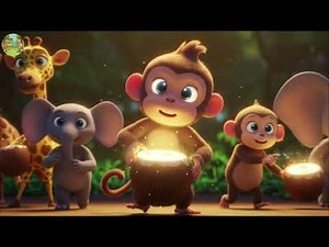 Monkey Moo and the Coconut Conga | Jungle Dance for Kids