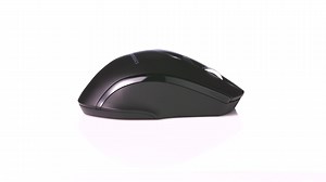 Amazon Basics Full-Size Ergonomic Wireless Mouse with Fast Scrolling