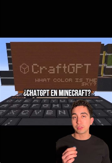 Sammyuri ha llevado la IA a otro nivel 🤯🔥 Así creó una versión de ChatGPT dentro de Minecraft, combinando inteligencia artificial, comandos y creatividad pura. Te cuento cómo funciona y por qué este experimento es brutal 🚀🧠 #Minecraft #ChatGPT #InteligenciaArtificial #IA #Samyuri