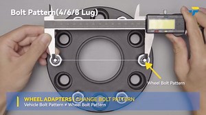 PHILTOP 6x5.5 to 8x180 1.5" Wheel Adapters for Silverado 1500,2 Pcs Lug Wheel Adapters(Changes Bolt Pattern) with 78mm Hub Bore M14x1.5 Studs fit for 1500, Sierra 1500,Silverado 1500 LTD,Tahoe