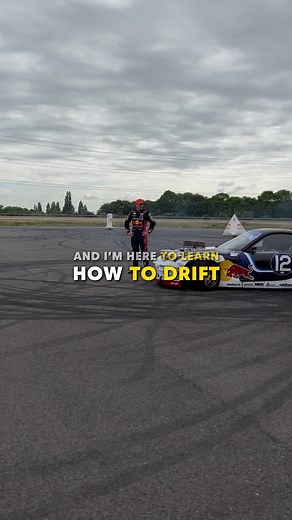 Max Verstappen's Drifting Skills with Red Bull Racing