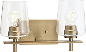 Progress Lighting P300361-163 Calais Bath & Vanity, Brass