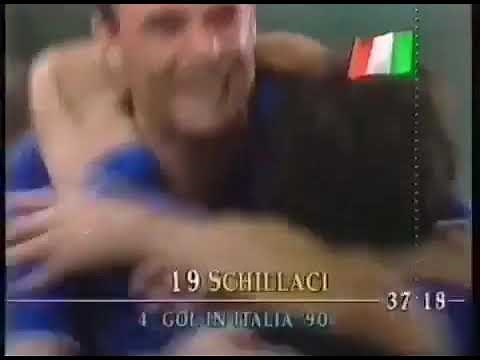 Highlights e Gol dell'Italia al Mondiale di Italia '90 (Telecronache Pizzul Rai)