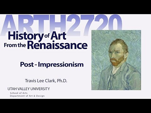 Lecture12 Post Impressionism