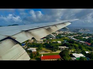 [4K] – Smooth & Beautiful St. Kitts Landing – British Airways – Boeing 777-200/ER – SKB – SCS 1451