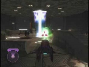 Halo 2 Final Boss Using a Banshee