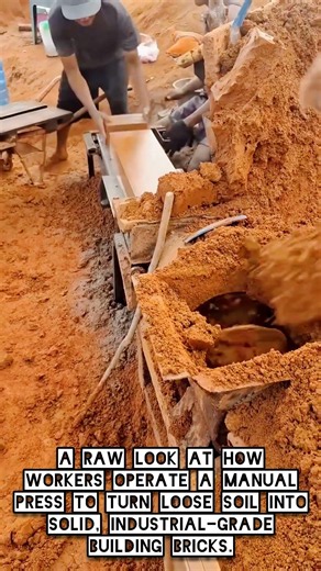 Turning Raw Earth Into Solid Building Blocks