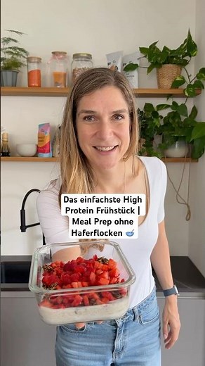 Healthy Meal Prep Breakfast without Oats 🥣 Creamy, filling & high-protein #mrsflury no oats