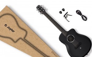 Carbon Fiber Guitar with powerful integrated pickup and patented soundboard