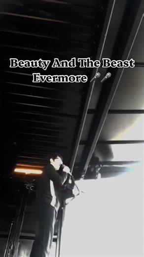 Singing Disney’s Evermore from Beauty And The Beast (Live Recording) 🎤🎤. #disney #evermore