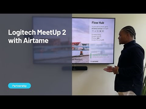Airtame Hub + Hybrid with Logitech MeetUp 2 | Product Demo