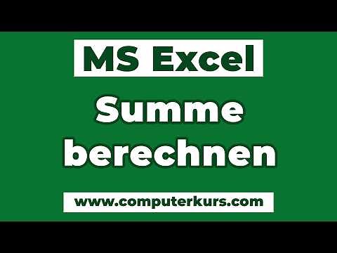 🧮 Calculating Excel sums – adding cells & 3D sums explained simply!