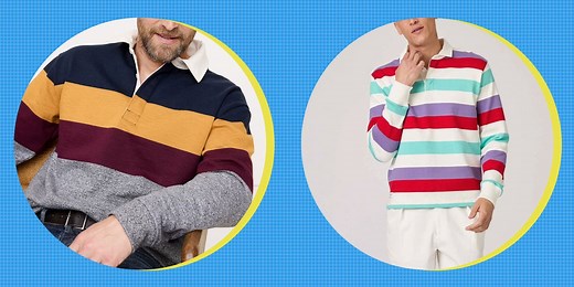 Tired of Boring Sweaters? Stylists Recommend These Rugby Shirts Instead