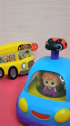 very unique cocomelon push car