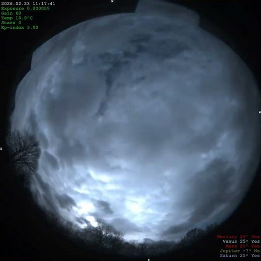 2026-02-23 [40 secs] [4K] 40s Cloud Timelapse Stunning Timelapse, Sunrise to Sunset in Beautiful 4K