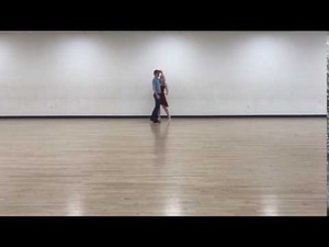 Cross-Step Waltz - Lead's Inside Turn, Follow's Outside Turn