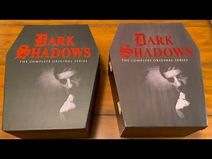 Dark Shadows Complete Original Series DVD coffin set comparison - bootleg/counterfeit vs legit set