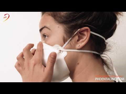 How to Properly Wear a SH3500 NIOSH N95 Respirator