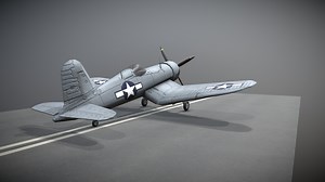 F4U-4 - Download Free 3D model by ThomasBeerens