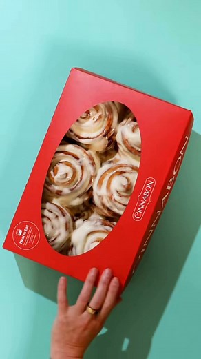 HOLIDAY CINNAPACKS ARE BACK!!! pro tip: bringing these will make you the favorite at any holiday party ❤️ | Cinnabon