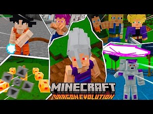 DRAGON BALL EVOLUTION UPDATED with *KAMEHAMEHA, KIENZA and MORE* for MINECRAFT PE 1.21.114