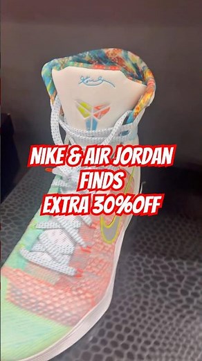 Extra 30% OFF Nike & Air Jordan Finds at the Outlet 😳