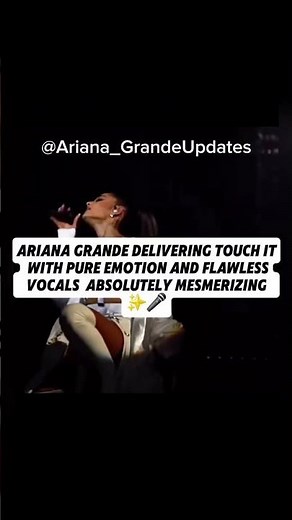Ariana Grande Touch It (Live Performance) Stunning Vocals & Pure Magic