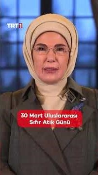 Sayın Cumhurbaşkanımızın kıymetli eşi Emine Erdoğan Hanımefendi’nin Mesajı 🌿