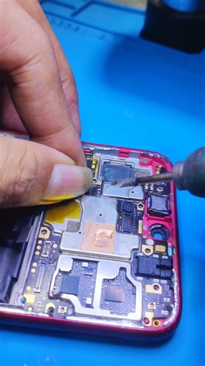 Ridmi note 7 No Lcd No light Jamper line problem