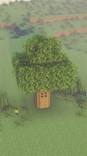 Minecraft Under Tree House 🏠