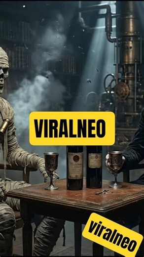 Mummy and Drácula drinking #viral#mummy #dracula