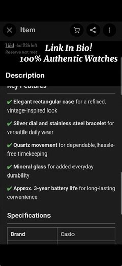 Happy Bidding! #seiko #watches #seikowatch #seiko5 #casio #casiowatch #watchcollection