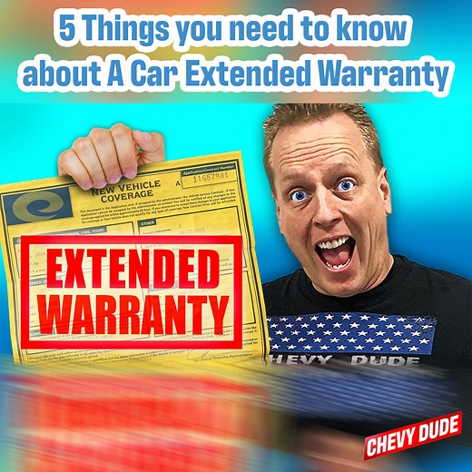 Car Extended Warranty Pros & Cons **NEED To Know** | Chevy Dude