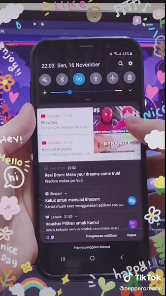 Tutorial shazam buat android!🧸🍃nih buat yg udh request aku buat versi androidnya🐾 #1212ShopeeHaul #fyp #fypシ #foryoupage #shazam #tiktok