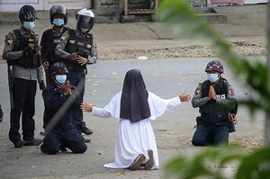 The Myanmar Nun Who Faced Down A Junta
