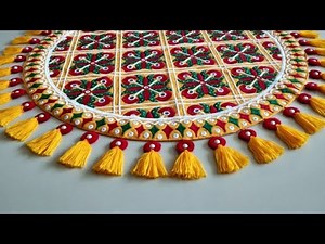 hand embroidery rumal || hand work rumal design ideas || beautiful hand embroidery rumal design idea
