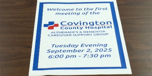 Alzheimer’s and Dementia Caregiver Support Group available at Covington Co. Hospital